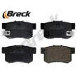 Jeu de 4 plaquettes de frein arrière BRECK 21719 00 704 00 - Visuel 3