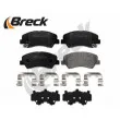 Jeu de 4 plaquettes de frein avant BRECK 25348 00 701 00 - Visuel 3