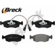 Jeu de 4 plaquettes de frein avant BRECK 25429 00 702 00 - Visuel 3