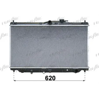 Radiateur, refroidissement du moteur FRIGAIR 0101.2037