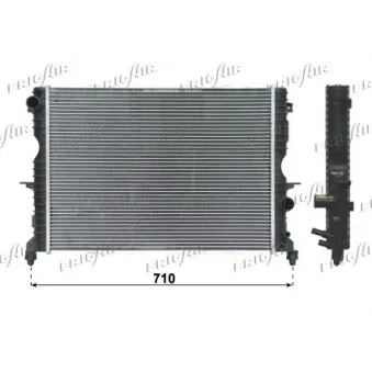 Radiateur, refroidissement du moteur FRIGAIR 0101.3049
