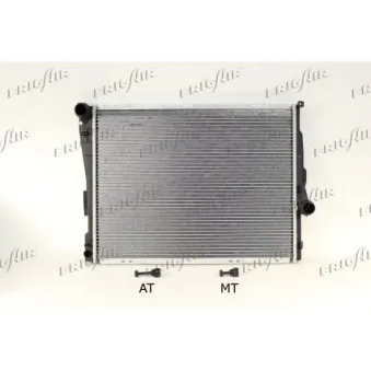 Radiateur, refroidissement du moteur FRIGAIR 0102.3073