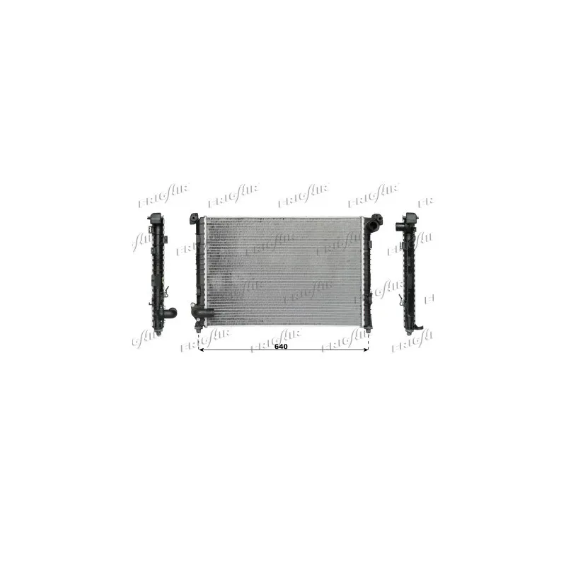 Radiateur, refroidissement du moteur FRIGAIR 0102.3090