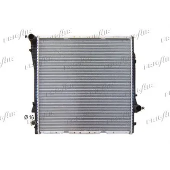 Radiateur, refroidissement du moteur FRIGAIR 0102.3107
