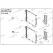 Radiateur, refroidissement du moteur FRIGAIR 0102.3108 - Visuel 2