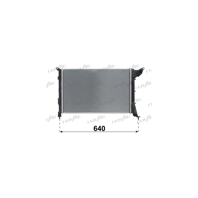 Radiateur, refroidissement du moteur FRIGAIR 0102.3123