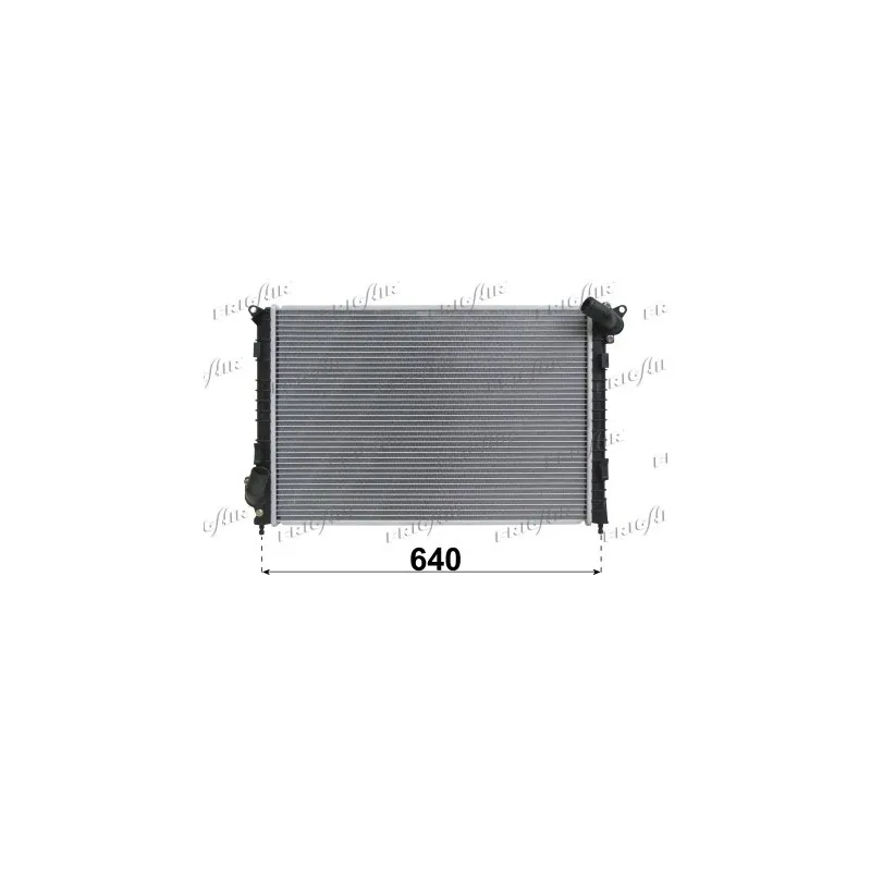 Radiateur, refroidissement du moteur FRIGAIR 0102.3124