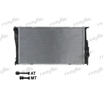 Radiateur, refroidissement du moteur FRIGAIR 0102.3127