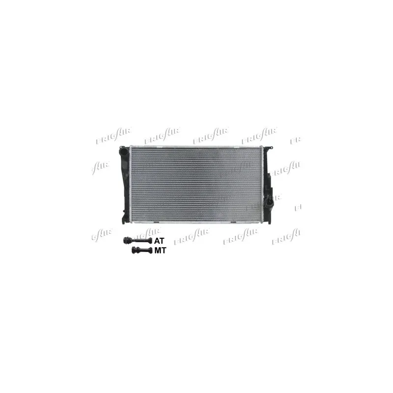 Radiateur, refroidissement du moteur FRIGAIR 0102.3127