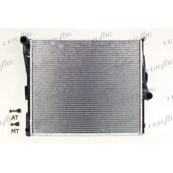 Radiateur, refroidissement du moteur FRIGAIR 0102.3137