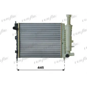 Radiateur, refroidissement du moteur FRIGAIR 0103.2014