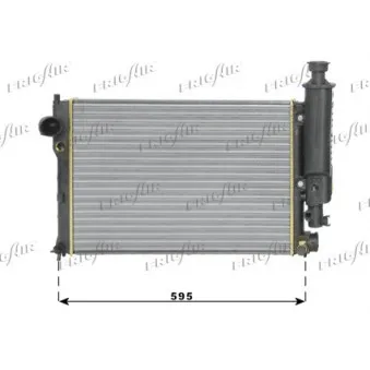 Radiateur, refroidissement du moteur FRIGAIR 0103.3028
