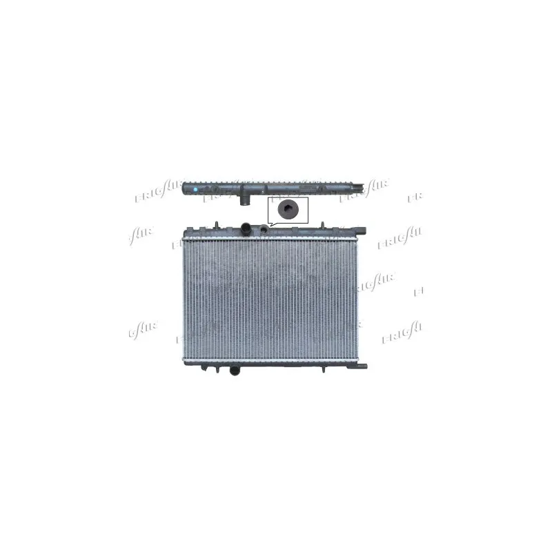 Radiateur, refroidissement du moteur FRIGAIR 0103.3041