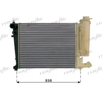 Radiateur, refroidissement du moteur FRIGAIR 0103.3045