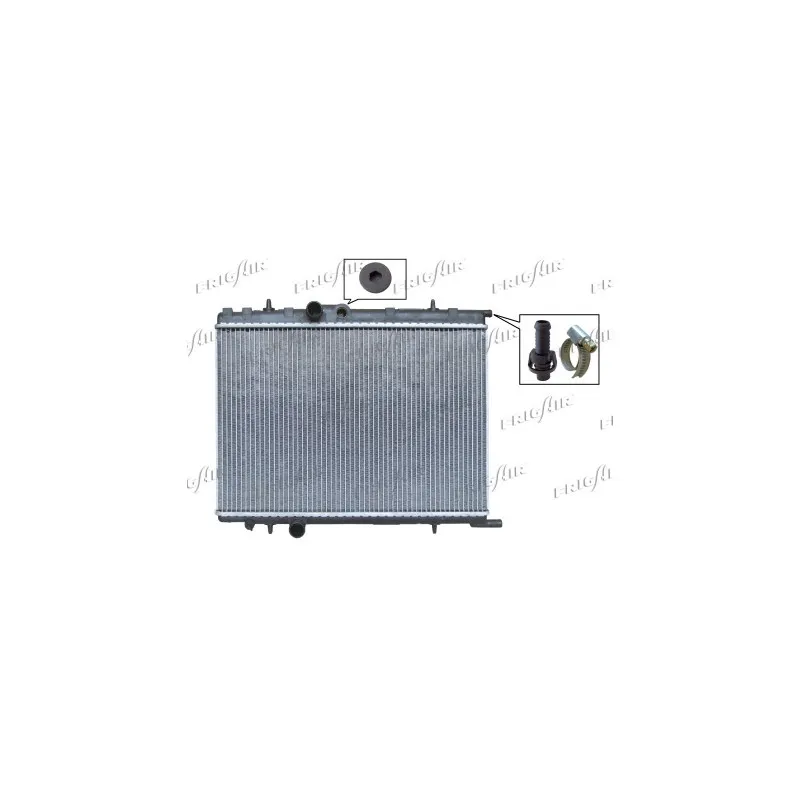 Radiateur, refroidissement du moteur FRIGAIR 0103.3056
