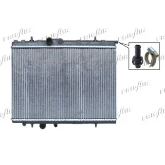 Radiateur, refroidissement du moteur FRIGAIR 0103.3059