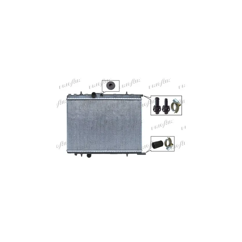 Radiateur, refroidissement du moteur FRIGAIR 0103.3062