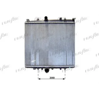 Radiateur, refroidissement du moteur FRIGAIR 0103.3066