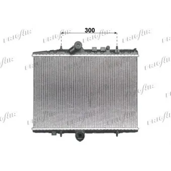 Radiateur, refroidissement du moteur FRIGAIR 0103.3081