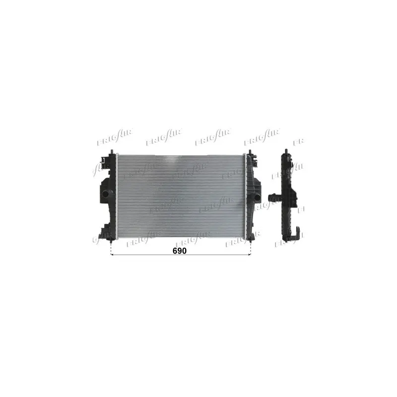 Radiateur, refroidissement du moteur FRIGAIR 0103.3082