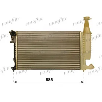 Radiateur, refroidissement du moteur FRIGAIR 0103.3094