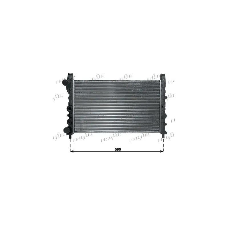 Radiateur, refroidissement du moteur FRIGAIR 0104.2025