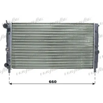 Radiateur, refroidissement du moteur FRIGAIR 0104.3008