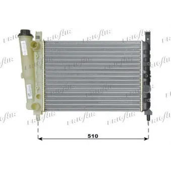 Radiateur, refroidissement du moteur FRIGAIR 0104.3016