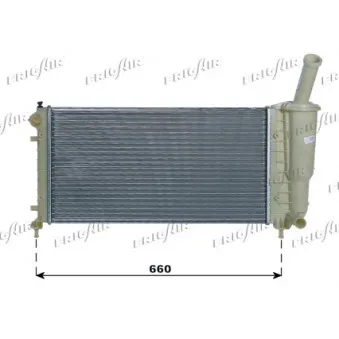 Radiateur, refroidissement du moteur FRIGAIR
