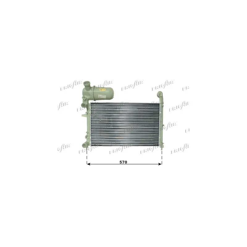Radiateur, refroidissement du moteur FRIGAIR 0104.3073