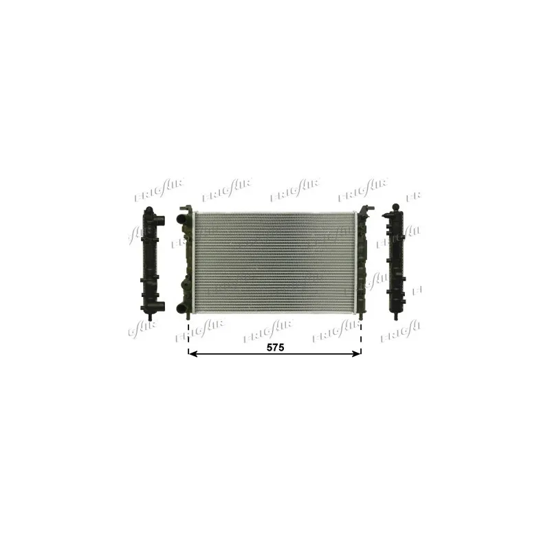Radiateur, refroidissement du moteur FRIGAIR 0104.3091