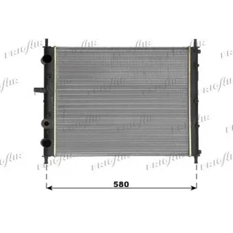 Radiateur, refroidissement du moteur FRIGAIR 0104.3097