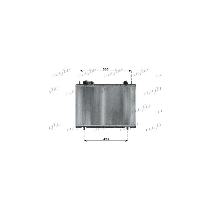 Radiateur, refroidissement du moteur FRIGAIR 0104.3100