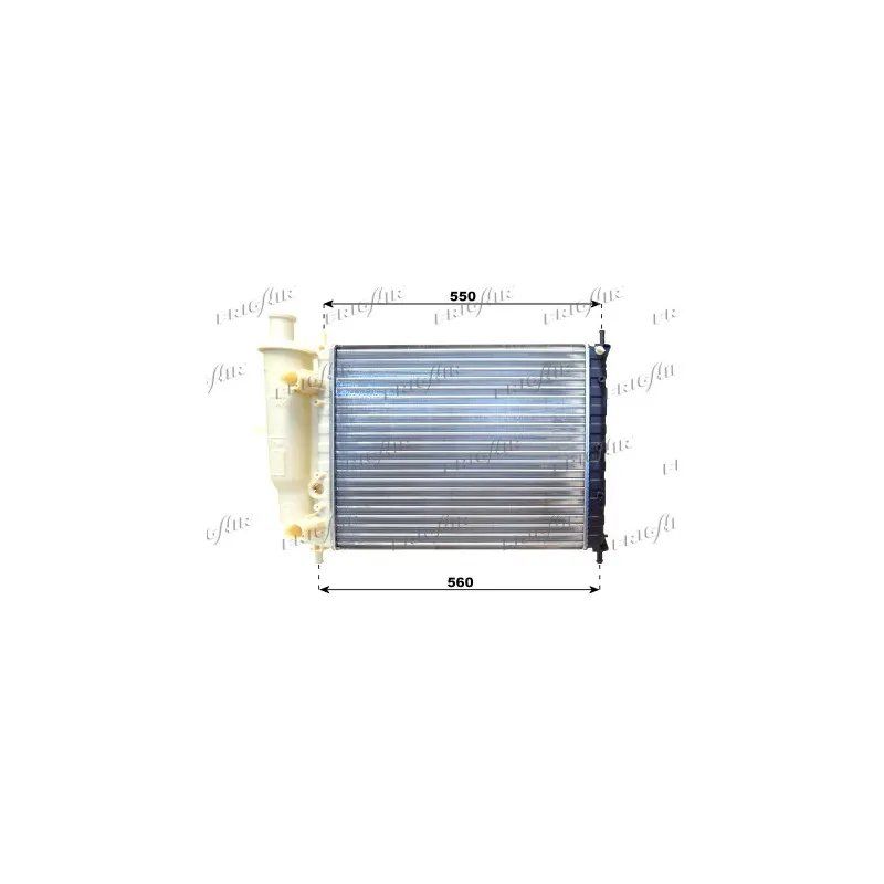 Radiateur, refroidissement du moteur FRIGAIR 0104.3124