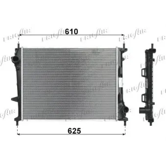 Radiateur, refroidissement du moteur FRIGAIR