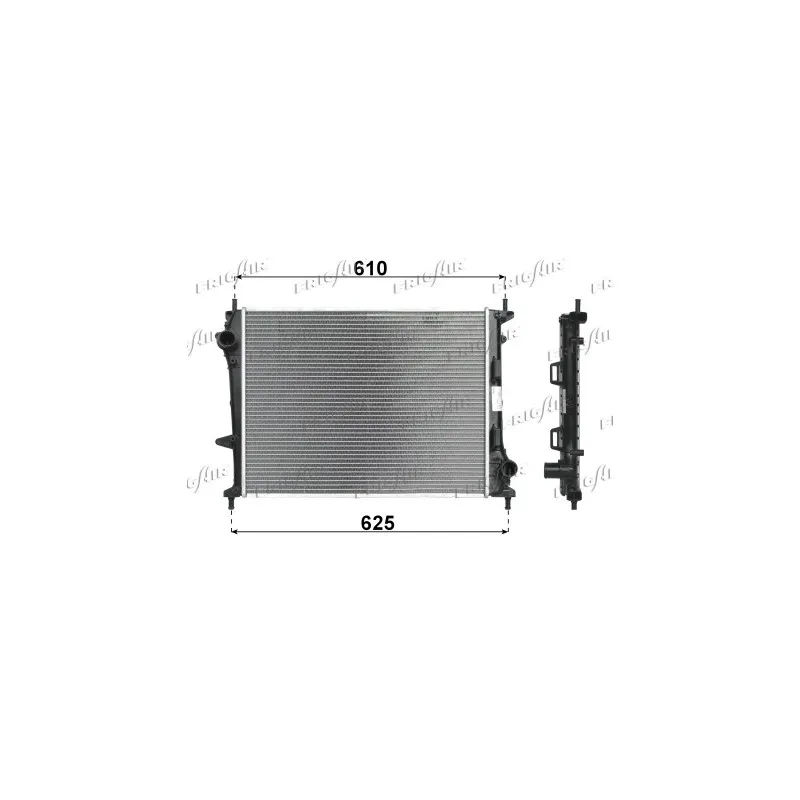 Radiateur, refroidissement du moteur FRIGAIR 0104.3141