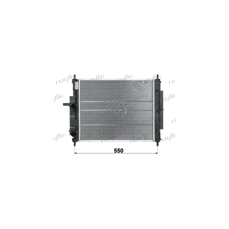 Radiateur, refroidissement du moteur FRIGAIR 0104.3153