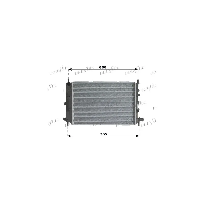 Radiateur, refroidissement du moteur FRIGAIR 0105.3041