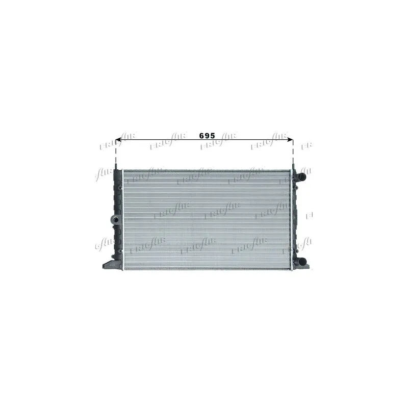 Radiateur, refroidissement du moteur FRIGAIR 0105.3053