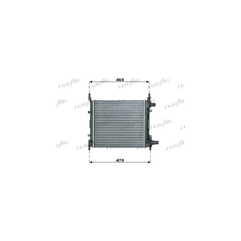 Radiateur, refroidissement du moteur FRIGAIR 0105.3054