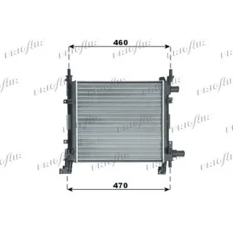 Radiateur, refroidissement du moteur FRIGAIR
