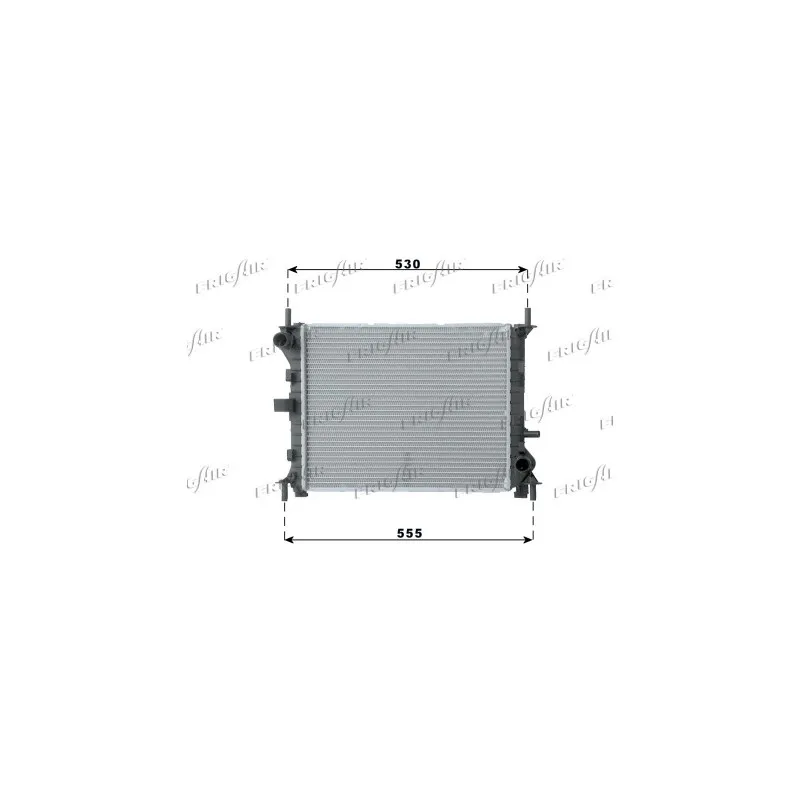 Radiateur, refroidissement du moteur FRIGAIR 0105.3056