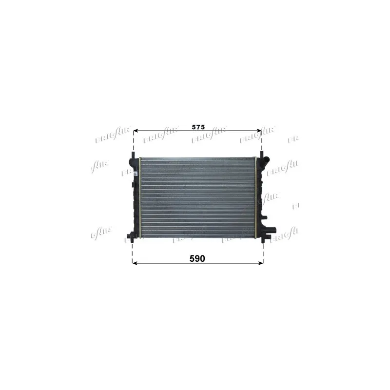 Radiateur, refroidissement du moteur FRIGAIR 0105.3061