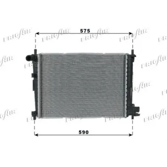 Radiateur, refroidissement du moteur FRIGAIR