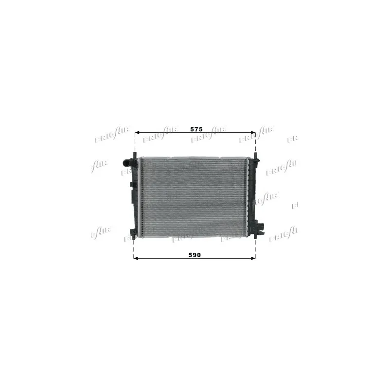 Radiateur, refroidissement du moteur FRIGAIR 0105.3066