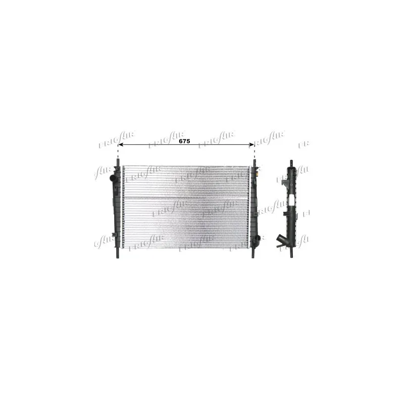 Radiateur, refroidissement du moteur FRIGAIR 0105.3074