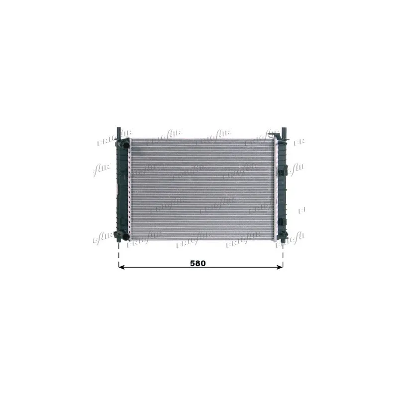 Radiateur, refroidissement du moteur FRIGAIR 0105.3077