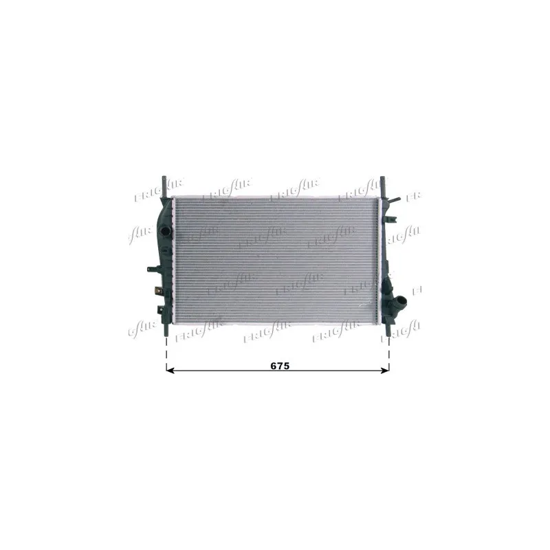 Radiateur, refroidissement du moteur FRIGAIR 0105.3086
