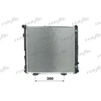 Radiateur, refroidissement du moteur FRIGAIR 0106.2039