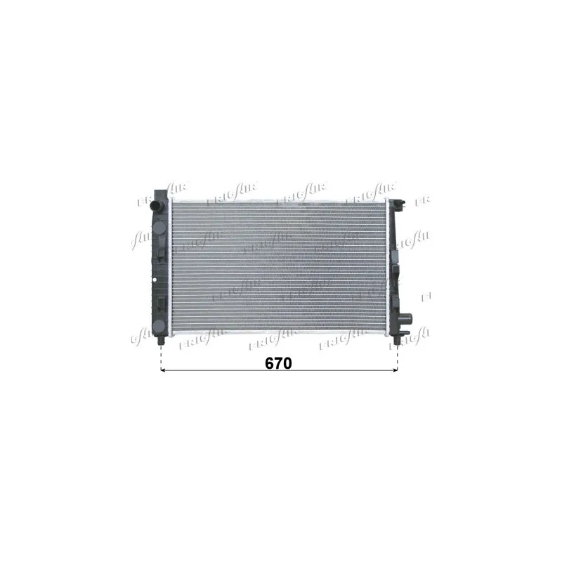 Radiateur, refroidissement du moteur FRIGAIR 0106.3006